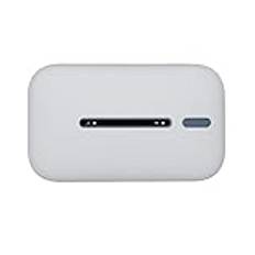 Skyddsfodral för Huawei Mobile WiFi 3 Pro, anti-fall och repfritt mjukt silikonskal, tvättbart skydd med nyckelband för WiFi 3 Pro-tillbehör (ljusgrå)