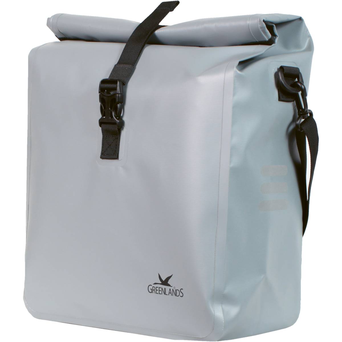 Cykeltaske Greenlands Urban Style vandtæt 2 - 23 liter 31 x 50 x 15 cm - lysegrå