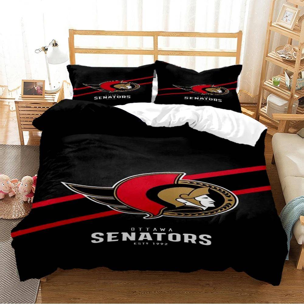 Ishockey Påslakan Tecknad Täcke Sängkläder Mjukt Örngott för Tonåringar Barn Enkel Dubbel Queen King US Twin 173x218cm