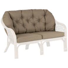 Sabina 2-sits soffdyna beigemelerad - Beige/Brun