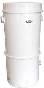 Airvac Twin Pro (CE-2700PB) villapaket 8 m delux ON/OFF standard inkl Installations-/Grundpaket IP-3