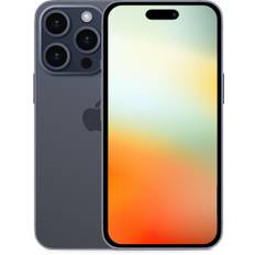 Begagnad iPhone 15 Pro m garanti - ett års garanti - Utmärkt kosmetiskt skick - 128GB - Mörkblå (128 GB)
