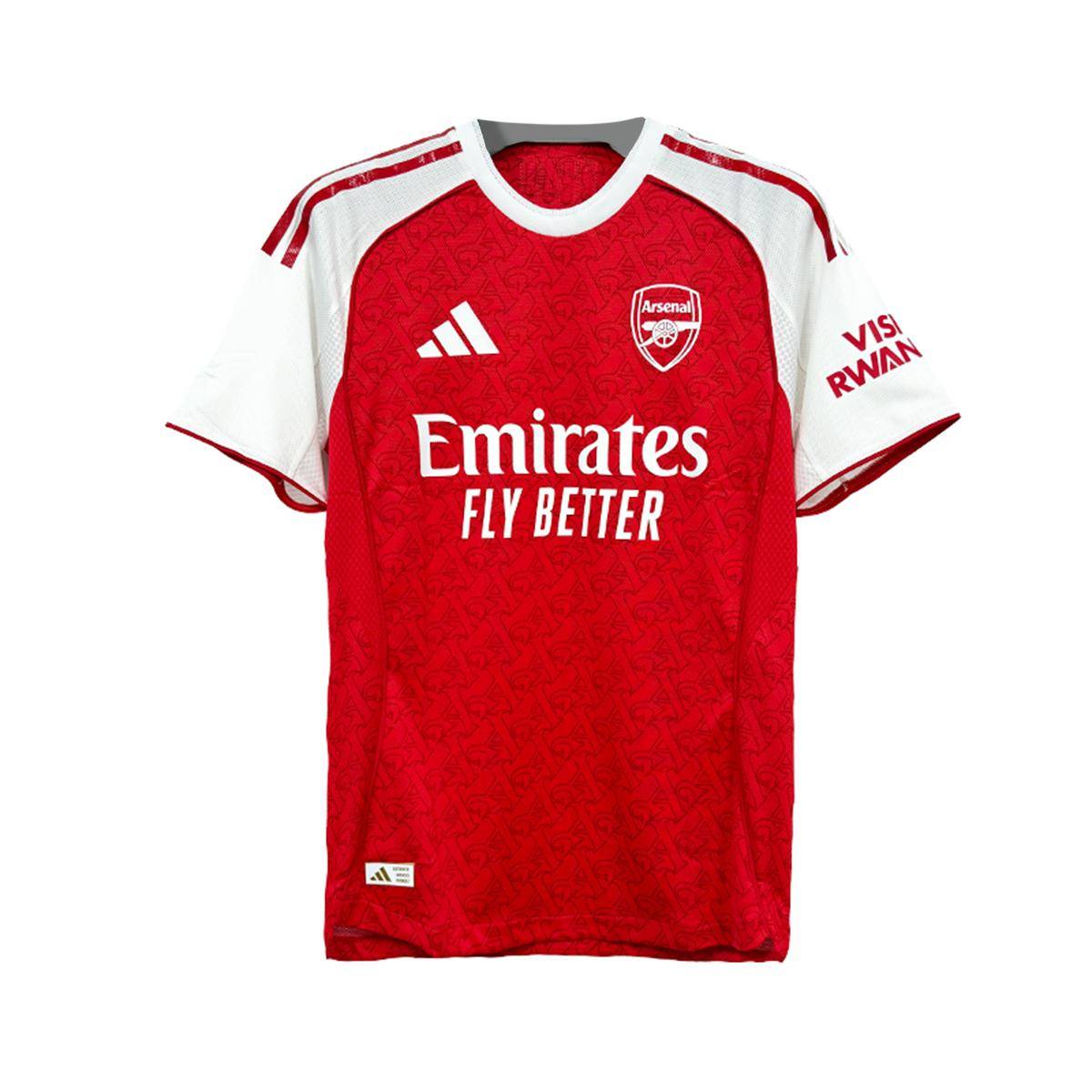 adidas Arsenal 25/26 Hemma Autentisk Tröja Bättre Skarlakansröd/Vit Unisex Toppar Röd JI9516 cm white