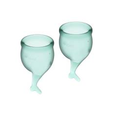 Satisfyer Feel Secure Green Menstrual Cup