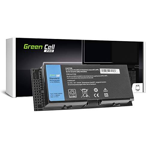 Green Cell PRO serien FV993 R7PND X57F1 laptopbatteri för Dell Precision M4600 M4700 M4800 M6600 M6700 M6800 (original Samsung SDI-celler, 9 celler, 7 800 mAh, svart)