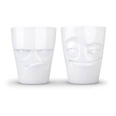 Kaffekoppar med ansikte (2-pack) Butter & Lurig