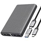 ORICO Dual M.2 NVMe/SATA USB-C 10Gbps Gehüüs Für SSD In Grau