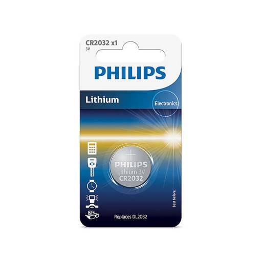 Philips Lithium CR2032 batteri