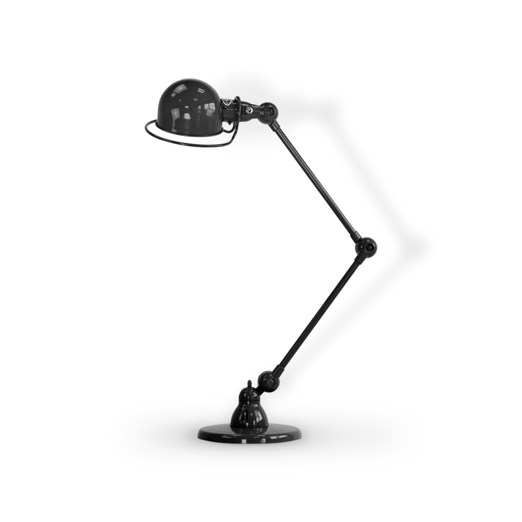 Loft D6440I bordlampe fra Jieldé - Black hammered / Blank