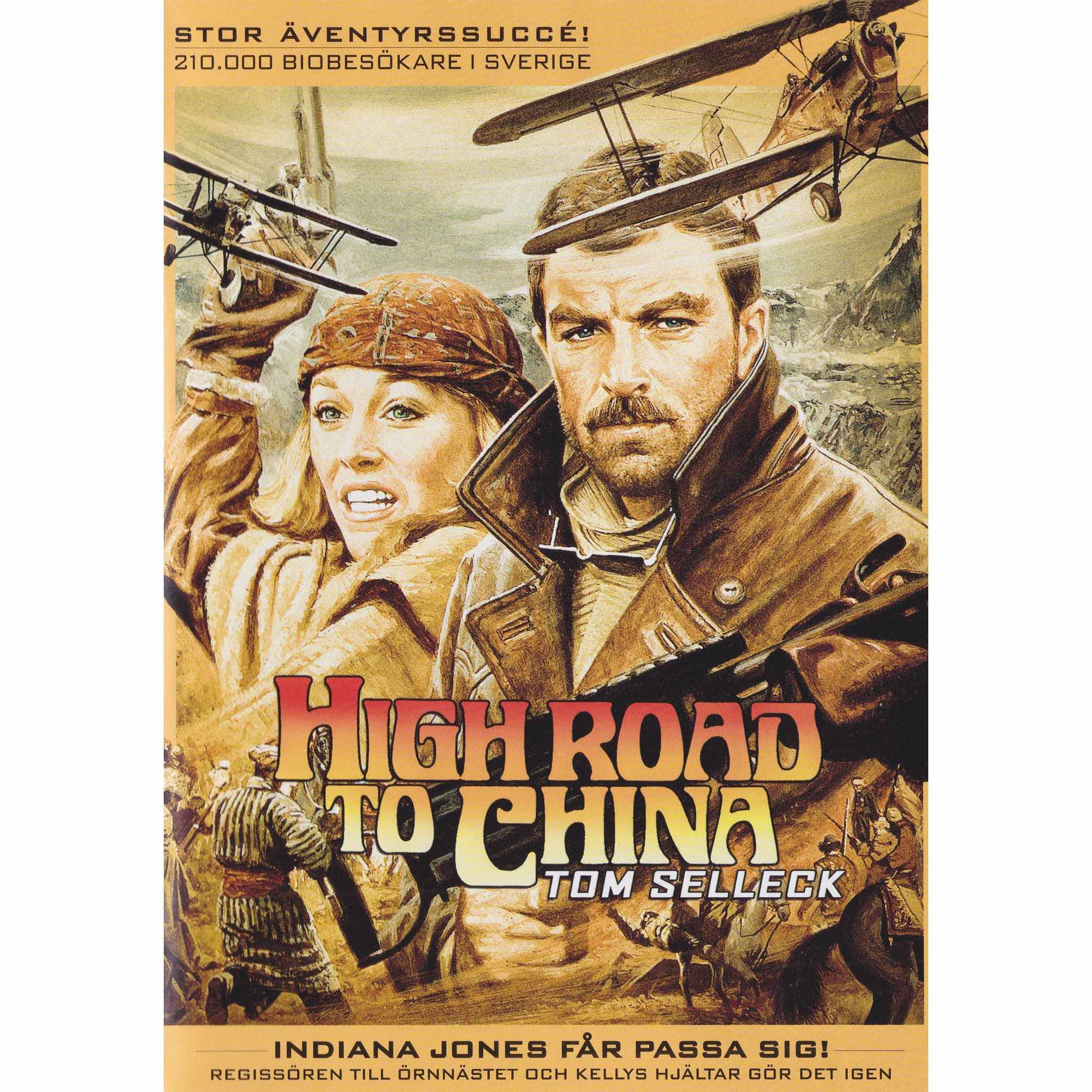 High Road to China DVD (Begagnad)