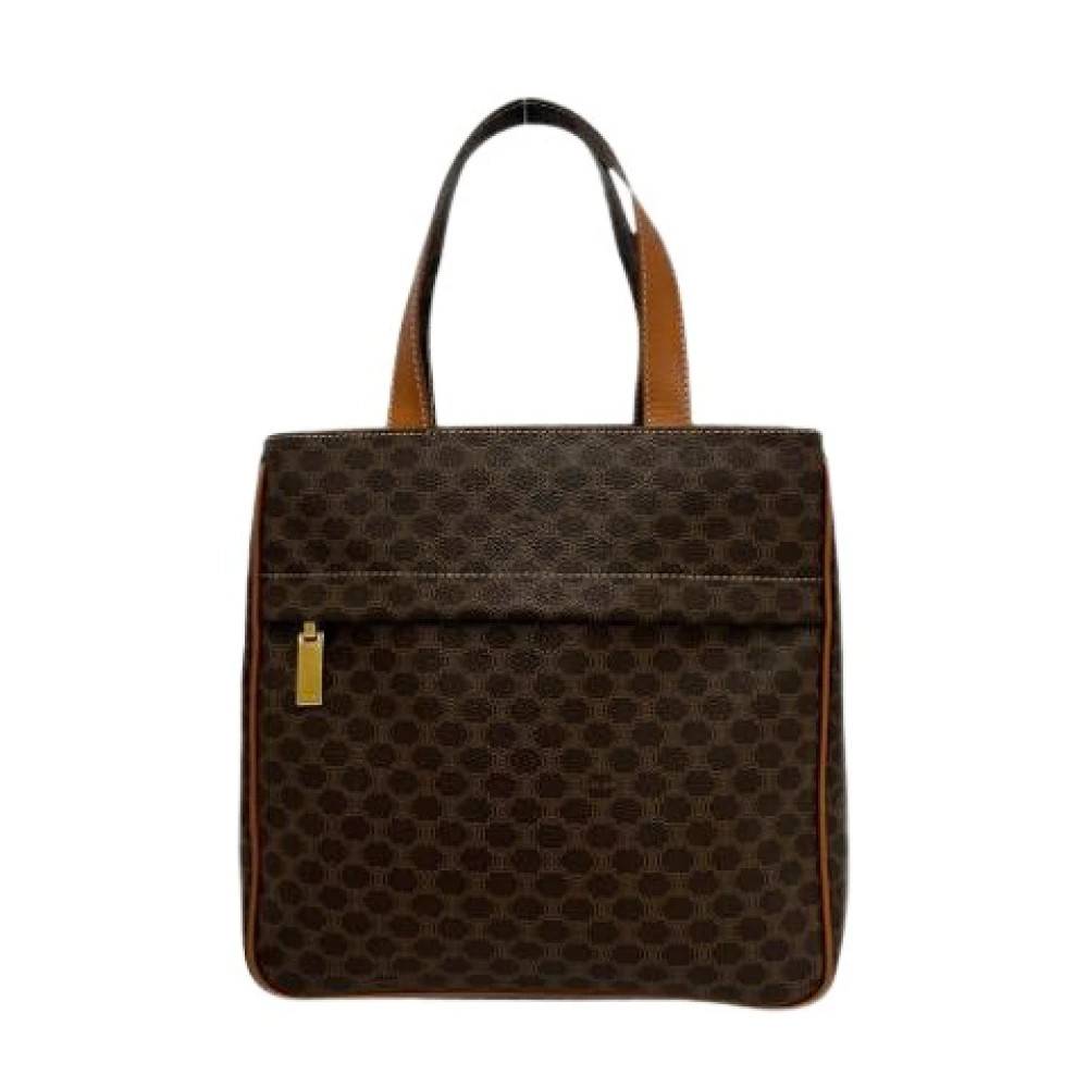 Celine Vintage Pre-owned Vintage Tote Bag - Vintage - Dame - Brun - ONE SIZE - Læder