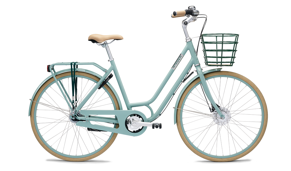 Norden Ellen - Citybike Dame - Grøn.