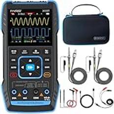 Oscilloskop, 2C53T Digital Oscilloscope Multimeter 3-i-1 Portable Digitalt Oscilloskop Multimeter 2-kanals Bandbredd 50 MHz Samplingsfrekvens 250 MSa/s 19999 Räkna