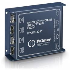 Palmer Pro PMS 02 Mikrofon Splitter 2 Kanal