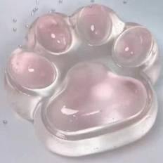 1/5 st kattklo klämleksak, långsamt återhämtande druva, apelsin, stresslindring, squish maker, kubsquish, taba squish klibbig, studsande stor klämkatt - Multifärgad (Multi-size)