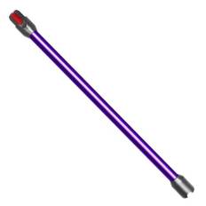 Verlängerungsrohr für Dyson V12 Detect Slim Stabstaubsauger, Ersatz Teleskoprohr Schnellspanner Verlängerungsstange Zubehör, 74cm lila