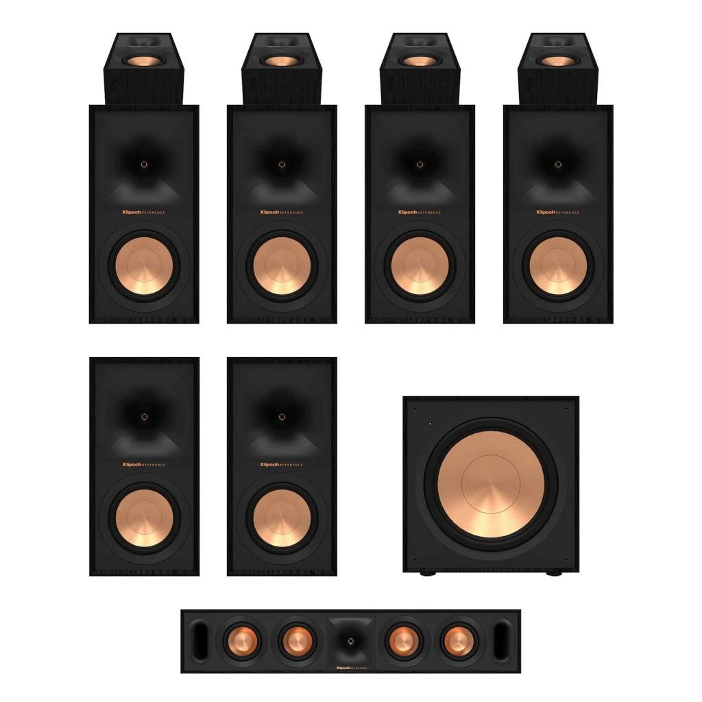 Klipsch Reference R-50M 7.1.4 Dolby Atmos Home Theater System