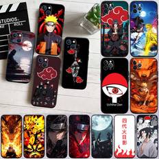 ED2 Anime A-Akatsukis Phone Case for iPhone 6 6s 7 8 11 12 13 14 15 XS Pro Max XR X SE Samsung S20 S21 S22 S23 S24 FE Ultra Plus Lite S21S A55 iPhone 13 Pro Max ebenholts