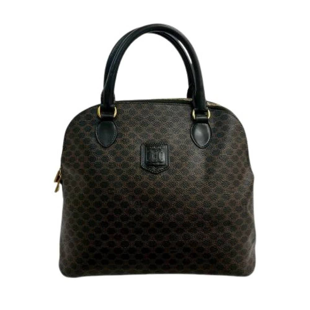 Celine Vintage - Pre-owned Macadam Blazon Läder Handväska Vintage - Dam - ONE Size - Läder