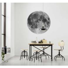 Wallsticker / Måne / rund