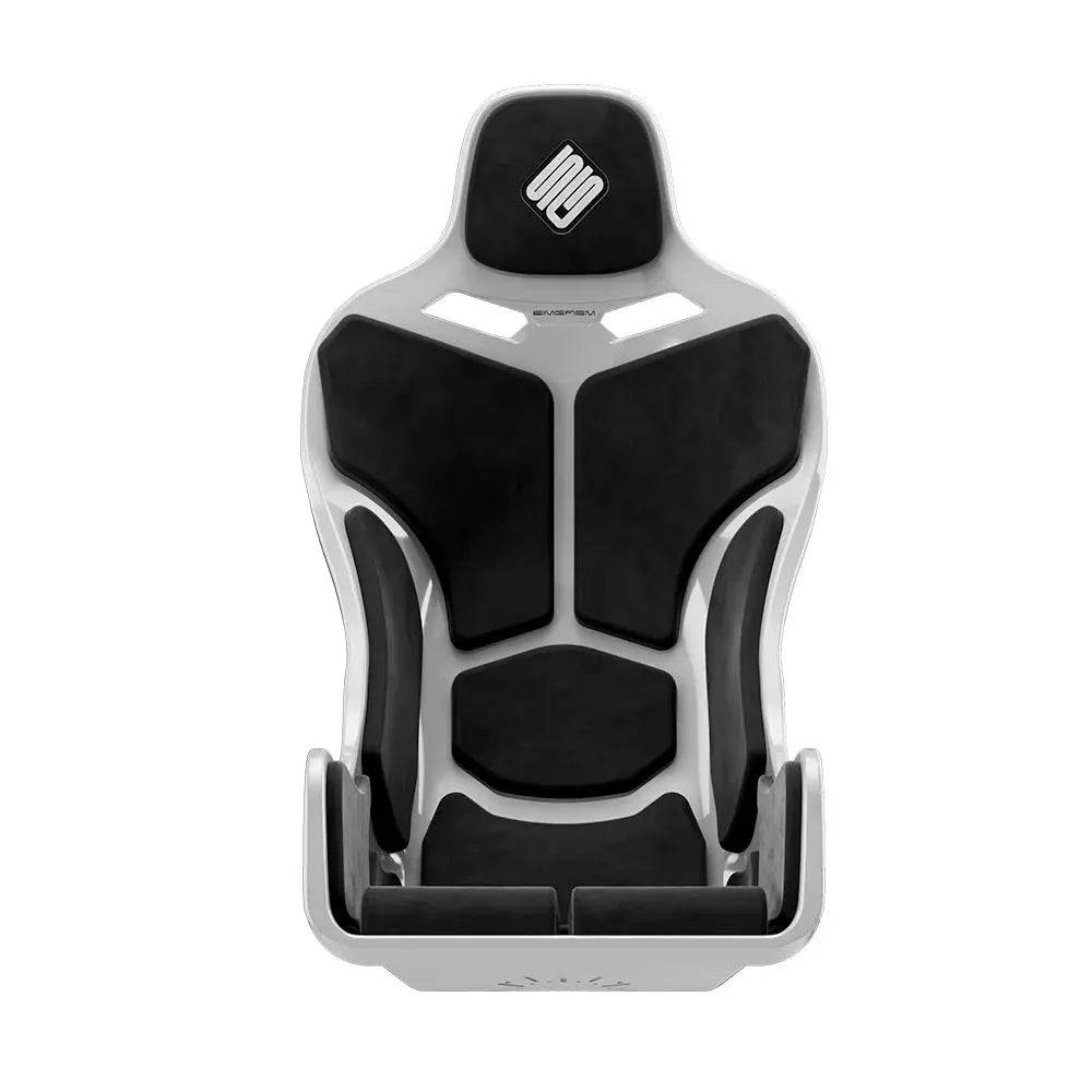 SIMGASM | Atlas Formula - White | Sim Racing Seat - Black