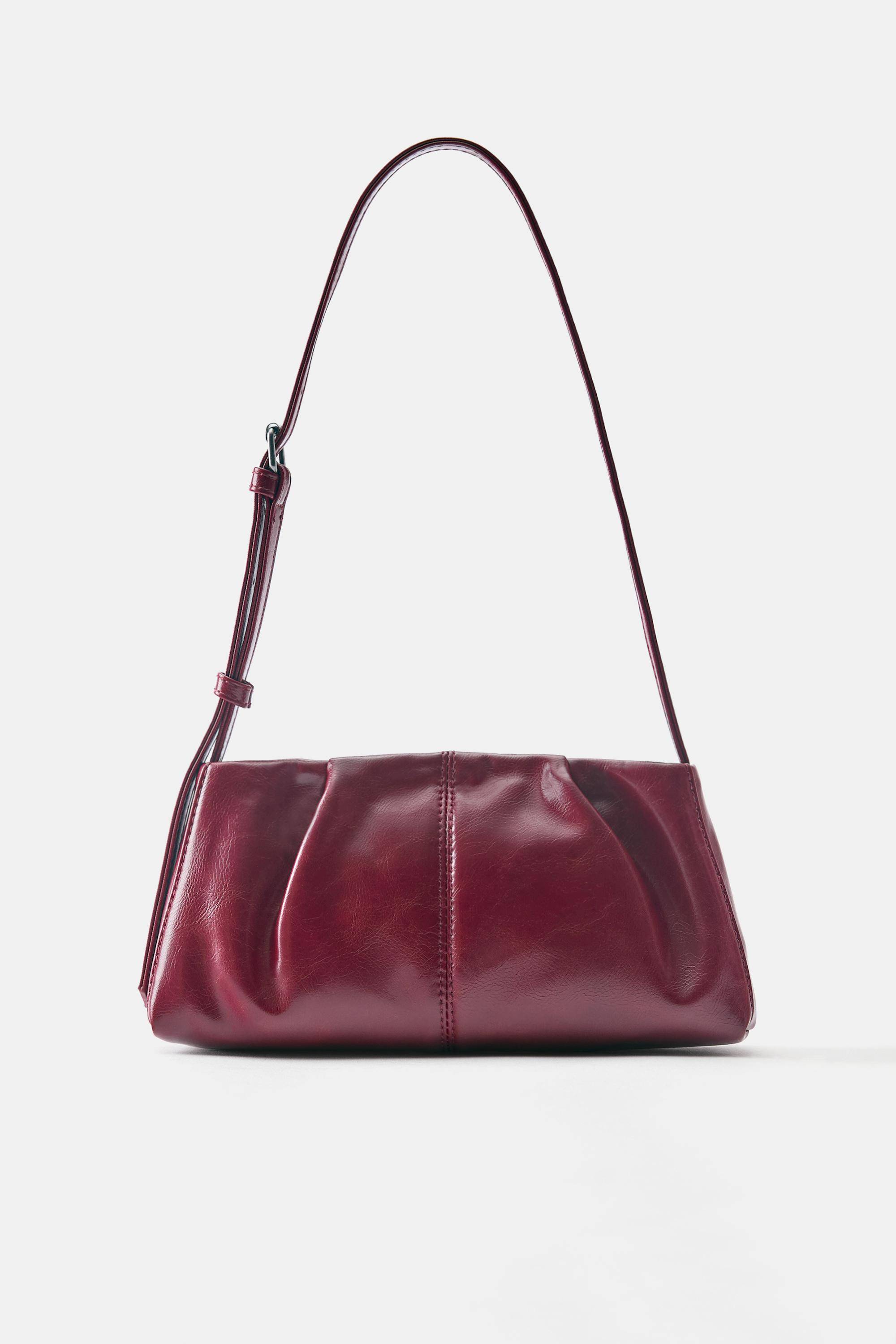 Pleated Shoulder Bag