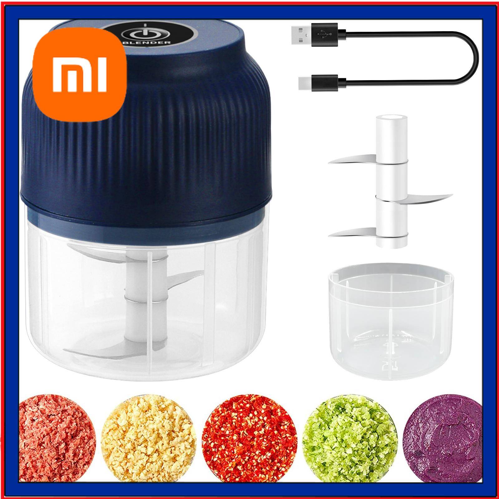 Xiaomi Xiaomi 250ml Elektrisk Mini Vitlöks Hackare USB Köttkvarn Köksverktyg för att Krossa Vitlök Ingefära Grönsaker Hölje Värmande Presentidé gray