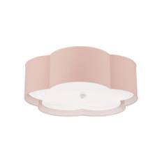 Bryce Flower Flush Mount Pink and White Large OUTLET