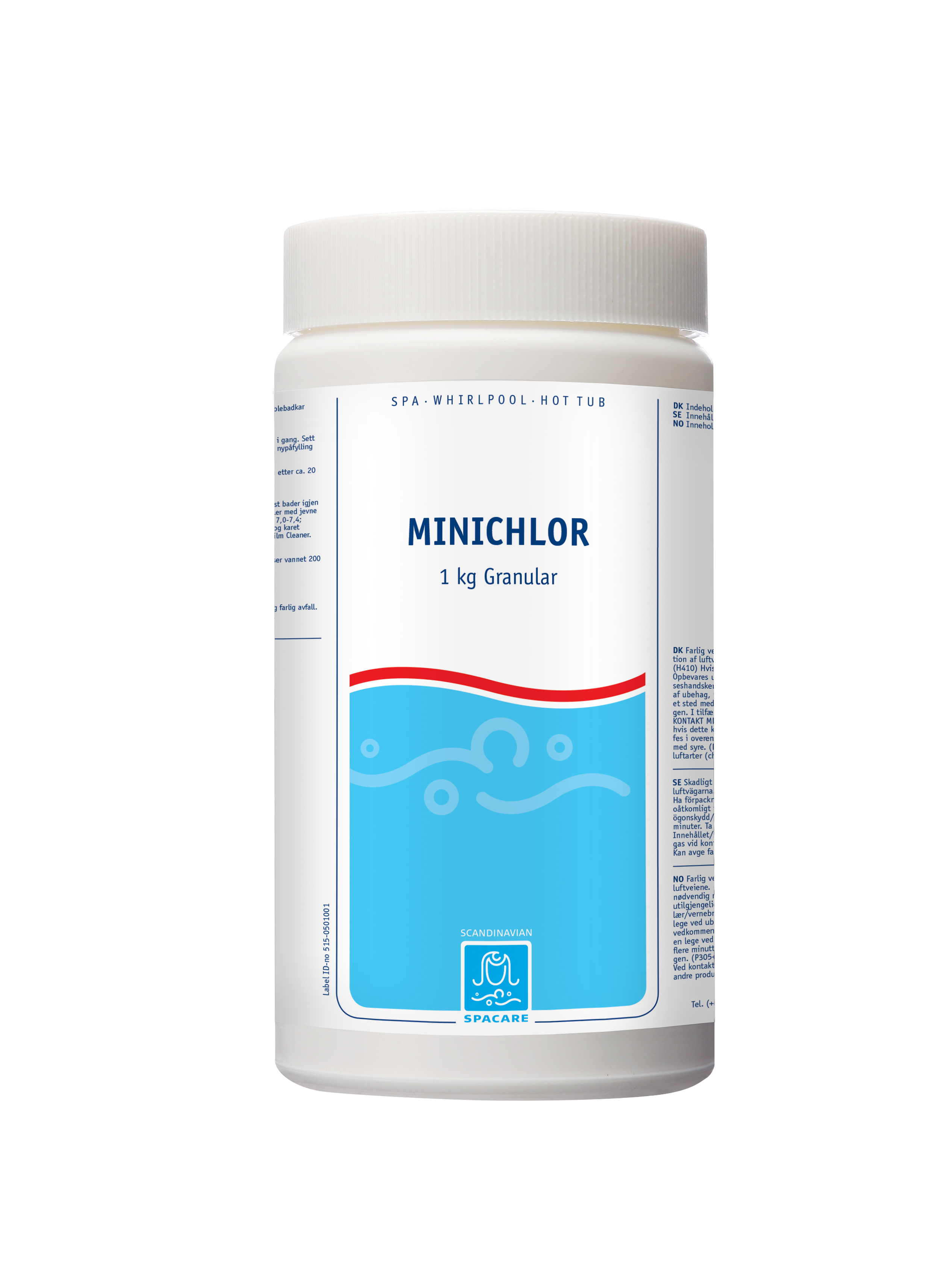 Spacare Minichlor 1 kg - klor granulat.