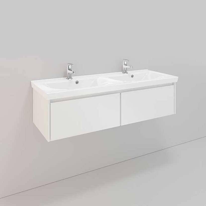 Tvättställsskåp Noro Lifestyle Concept Nedsänkt Tvättställ 120 Låg