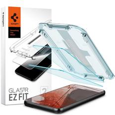 Spigen Samsung Galaxy S23 Skärmskydd GLAS.tR EZ Fit (2-pack)