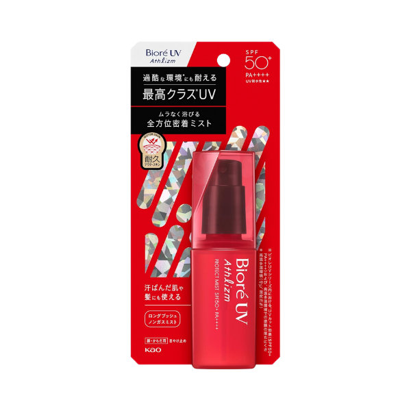 Kao - Biore UV Athlizm Protect Mist SPF50+ PA++++ - 70ml - No Color