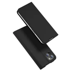 DUX DUCIS Skin Pro Flip Cover til iPhone 15 Plus Sort