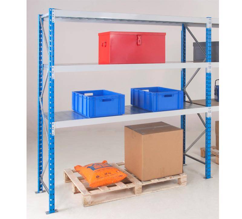 Startfag - 470 kg - Lagerreol - 2500 x 800 x 2500H mm - Epsivol