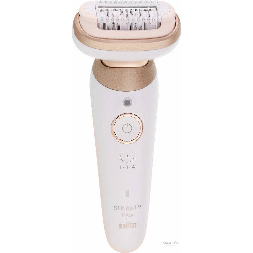 Braun Silk-épil 9 9011 epilator med fuldt fleksibelt hoved til ben, krop og armhuler 1 stk.