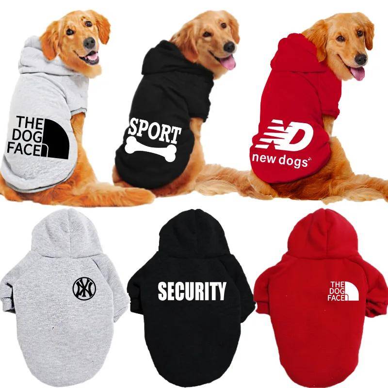 Hundkläder Husdjurskläder Populärt mode Hoodie Stora, medelstora och små husdjurskläder Varma hundkläder