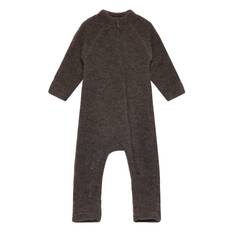 MIKK-LINE Wool Baby Suit |Brown |104