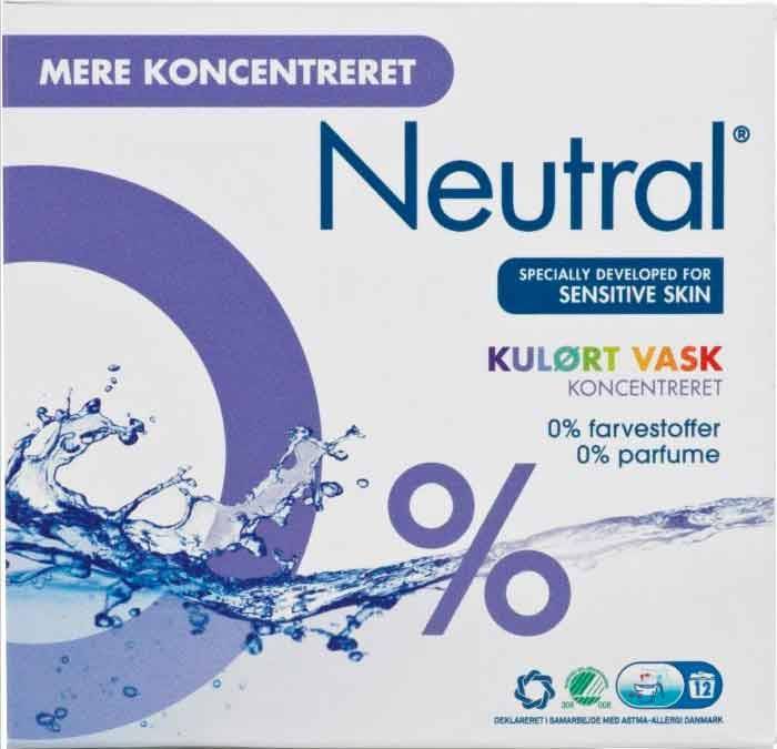 Neutral Compact Kulörtvätt 975g
