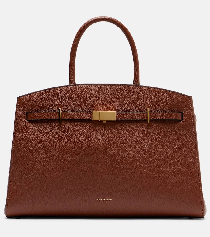 DeMellier Bolso Hudson Midi de piel - marrón - Talla Única