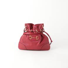 GUCCI Horsebit 1955 Messenger Bag - Red
