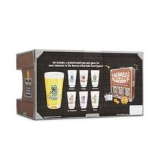 Heroes of Barcadia - Base Game Pint Glass Set (EN)