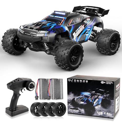JOYTREKY Ferngesteuertes Auto – 1:18 High-Speed 40 Km/H Rc Auto 2,4 Ghz 4wd