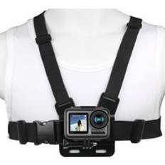 Ruigpro justerbar sele bröstremsfäste för dji osmo actionkamera gopro hero 10 9 8 7 6 5 4 xiaomi yi 4k tillbehör