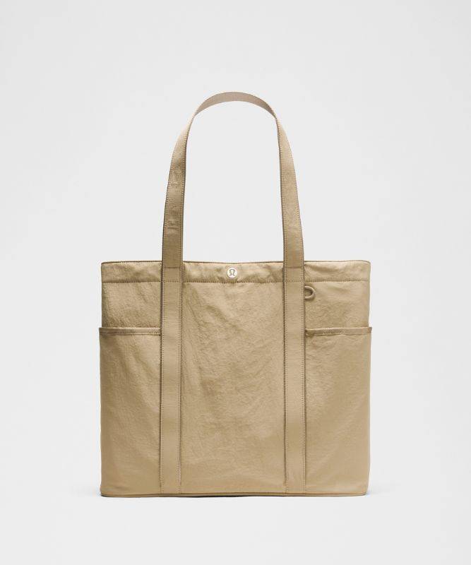 lululemon – Daily Tote-Bag mit mehreren Fächern 20 L – Khaki – Größe 20 l - Rumble Crumble