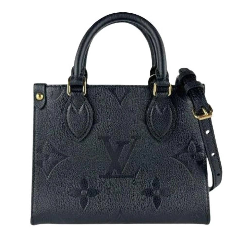 Louis Vuitton Vintage Pre-owned Monogram Empreinte Mini Bag - Vintage - Dame - Sort - ONE SIZE - Uld