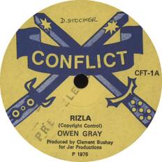 Owen Gray Rizla 1976 UK 7" vinyl CFT-1