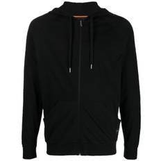 Paul Smith - hoodie med dragkedja - herr - bomull - L - Svart