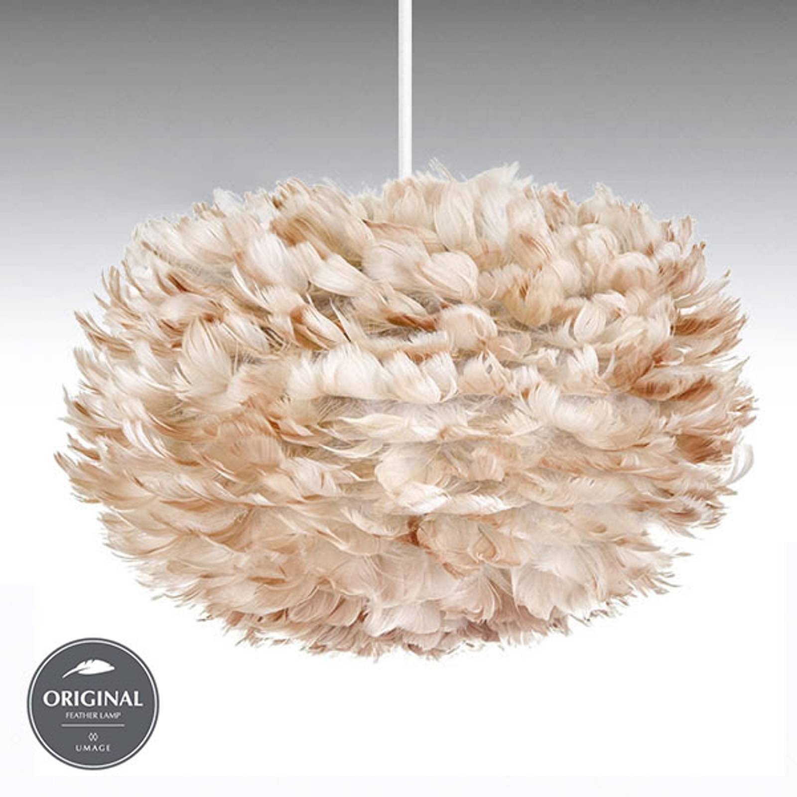 UMAGE Design pendellampa Eos, dimbar, Brun / rost, Vardagsrum / matsal, Design, Pendellampa