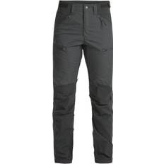 Lundhags Makke High Waist Curved Pant W Vandringsbyxa Granite/Charcoal, 38 (38)