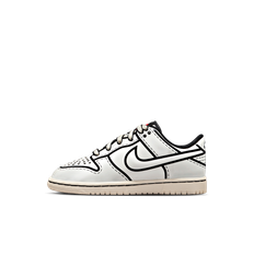 Nike Dunk Low x LEGO®-kollektionssko til mindre børn - hvid - 31